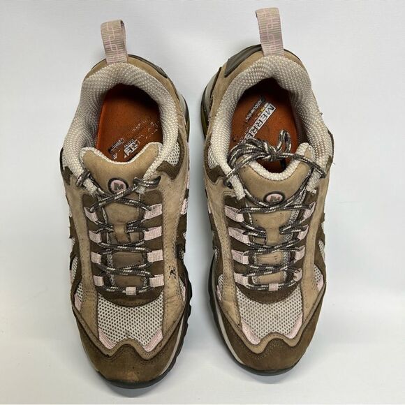 Merrell Womens Siren Ventilator Low Hiking Shoes in Elephant/Pink 8.5 - Picture 10 of 12